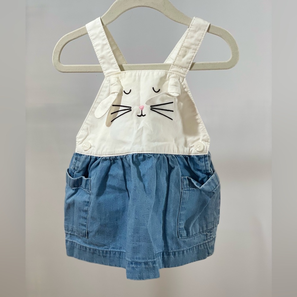 Bunny dress Hanna Andersson 3-6 mo